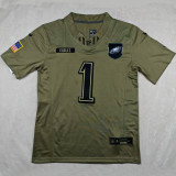 HURTS #1 Men's Philadelphia Eagles NFL Jersey  老鹰