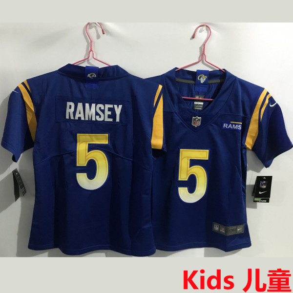 RAMSEY #5 Los Angeles Rams Kids NFL Jersey 公羊