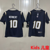 HERBERT #10 Los Angeles Chargers Kids NFL Jersey 闪电