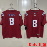 DIGGS #8 New England Patriots Kids NFL Jersey 爱国者