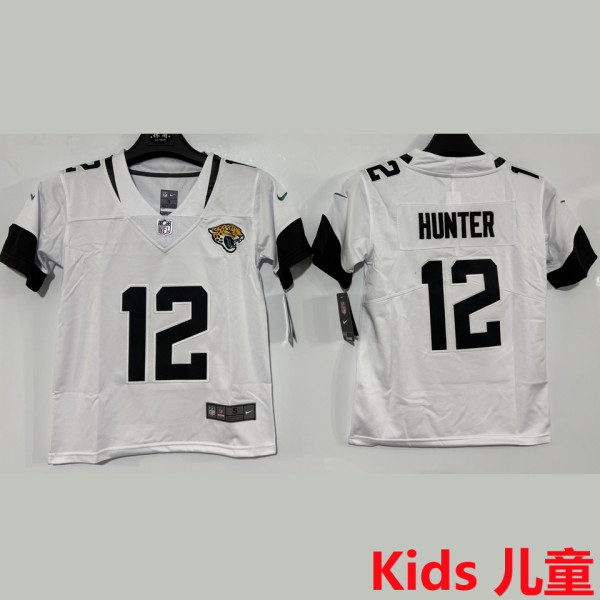HUNTER #12 Jacksonville Jaguars Kids NFL Jersey 美洲虎
