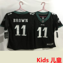 BROWN #11 Philadelphia Eagles Kids NFL Jersey 老鹰