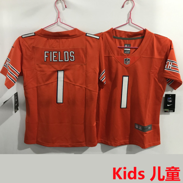 FIELDS #1 Chicago Bears Kids NFL Jersey 熊队
