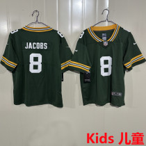 JACOBS  #8 Green Bay Packers Kids NFL Jersey 包装工