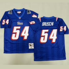 BRUSCHI #54 Men's New England Patriots Retro NFL Jersey 爱国者