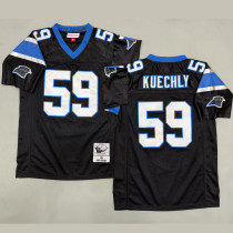 KUECHLY #59 Men's Carolina Panthers Retro NFL Jersey 黑豹