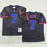 ELWAY #7 Men's Denver Broncos Retro NFL Jersey 野马
