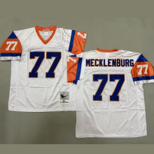 MECKLENBURG #77 Men's Denver Broncos Retro NFL Jersey野马