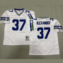 ALEXANDER #37 Seattle Seahawks Retro NFL Jersey 海鹰