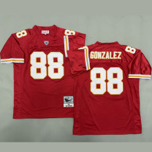 GONZALEZ #88 Men's Kansas City Chiefs Retro NFL Jersey 酋长