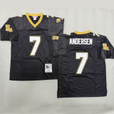ANDERSEN #7 Men's New Orleans Saints Retro NFL Jersey 圣徒