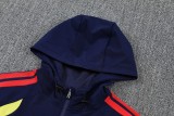 2026/27 Colombia Baby Blue Hoody Zipper Jacket