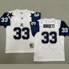 DORSETT #33 Men's Dallas Cowboys Retro NFL Jersey 牛仔