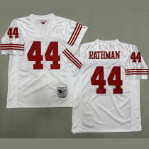 RATHMAN #44 Men's San Francisco 49ers Retro NFL Jersey 49人