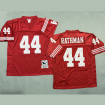 RATHMAN #44 Men's San Francisco 49ers Retro NFL Jersey 49人