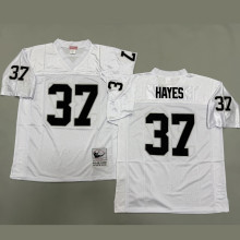 HAYES #37 Men's Las Vegas Raiders Retro NFL Jersey 突袭者