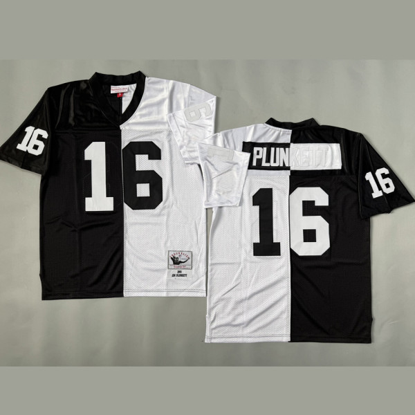 PLUNKETT #16 Men's Las Vegas Raiders Retro NFL Jersey 突袭者