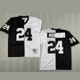 WOODSON #24 Men's Las Vegas Raiders Retro NFL Jersey 突袭者