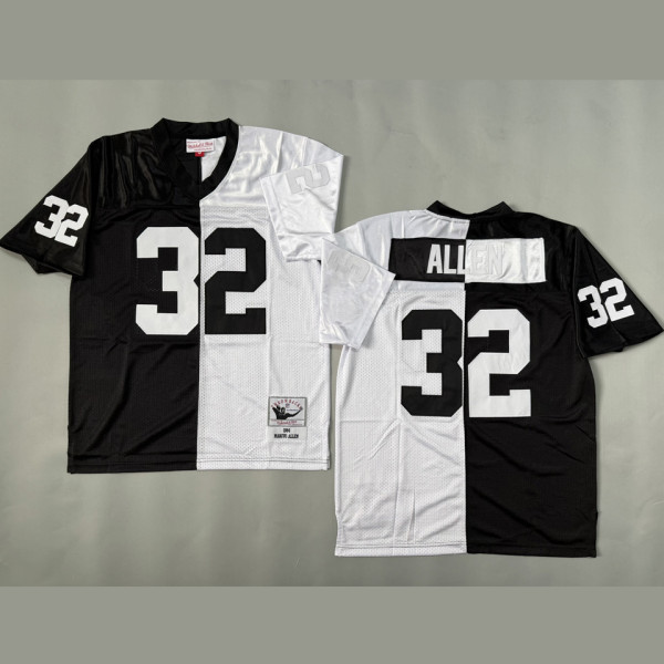 ALLEN #32 Men's Las Vegas Raiders Retro NFL Jersey 突袭者