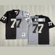 ALZADO #77 Men's Las Vegas Raiders Retro NFL Jersey 突袭者