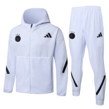 2026/27 AA White Hoody Zipper Jacket