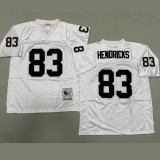 HENDRICKS #83 Men's Las Vegas Raiders Retro NFL Jersey 突袭者