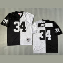 JACKSON #34 Men's Las Vegas Raiders Retro NFL Jersey 突袭者