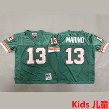 MARINO #13 Miami Dolphins Retro Kids NFL Jersey 海豚