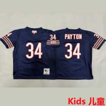 PAYTON #34 Chicago Bears Retro Kids NFL Jersey 熊队