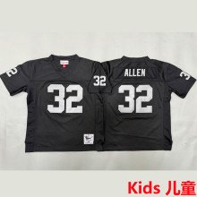 ALLEN #32 Las Vegas Raiders Retro Kids NFL Jersey 突袭者
