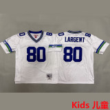 Copy LARGENT #80 Seattle Seahawks Retro Kids NFL Jersey 海鹰