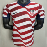 2026/27 U.S Home White And Red Player Version Soccer Jersey