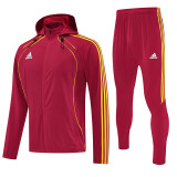 2026/27 AD~ Red Hoody Zipper Jacket 三黄条边