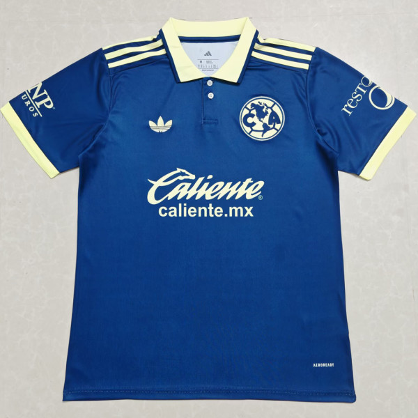 2026/27 Club America Away Blue Fans Soccer Jersey