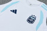 2026/27 Argentina White Vest Training Jersey (A Set)