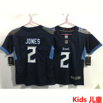 JONES #2 Tennessee Titans Kids NFL Jersey 泰坦
