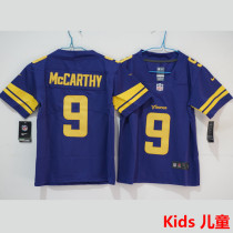 McCARTHY #9 Minnesota Vikings Kids NFL Jersey 维京人