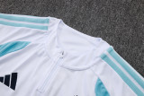 2026/27 Argentina White Kids Sweater Tracksuit