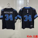 ANZALONE #34 Detroit Lions Kids NFL Jersey 雄狮