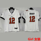 BRADY #12 Tampa Bay Buccaneers Girl NFL Jersey 海盗队