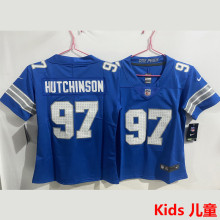 HUTCHINSON #97 Detroit Lions Kids NFL Jersey 雄狮
