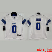 GIBBS #0 Detroit Lions Kids NFL Jersey 雄狮