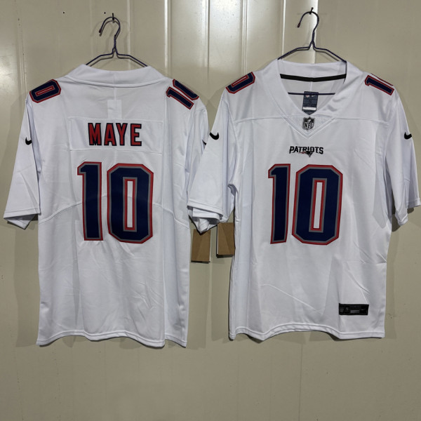 MAYE #10 Men's New England Patriots NFL Jersey 爱国者