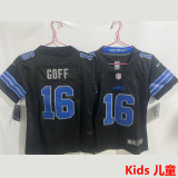 GOFF #16 Detroit Lions Kids NFL Jersey 雄狮