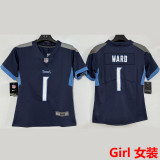 WARD #1 Tennessee Titans Girl NFL Jersey 泰坦