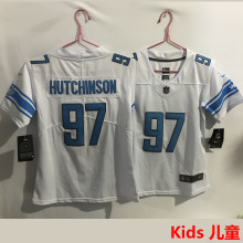 HUTCHINSON #97 Detroit Lions Kids NFL Jersey 雄狮