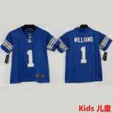 WILLIAMS #1 Detroit Lions Kids NFL Jersey 雄狮
