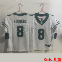 RODGERS #8 New York Jets Kids NFL Jersey 喷气机