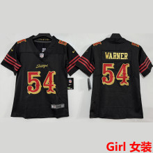 WARNER #54 San Francisco 49ers Girl NFL Jersey 49人