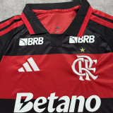 2026/27 Flamengo Home Fans Soccer Jersey (All Sponsor 全广告)